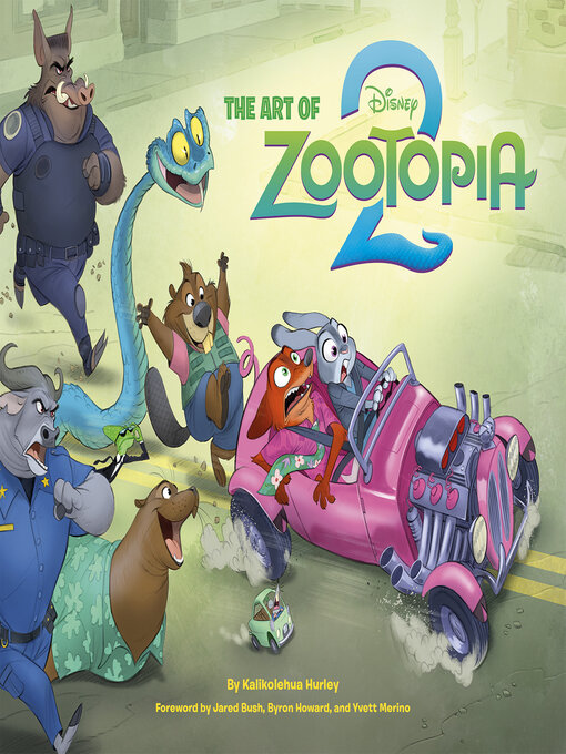 Cover image for Disney the Art of Zootopia 2